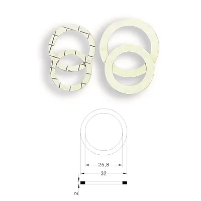 Guarnizione in "TA-U" mm.2 per radiatori alluminio 3/4" 107801TA3/4