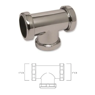 Tee sottolavabo per canotti ø1"1/4 429200OC