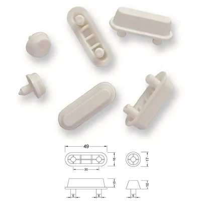 Paracolpi per sedili wc 4519.00BP - Conf. 6 pezzi 151900PB