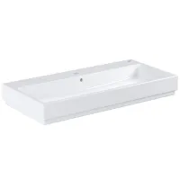 Cube Ceramic Lavabo 100 - Lavabo a parete bianco alpino 49x100 cm Cube Grohe 3938600H