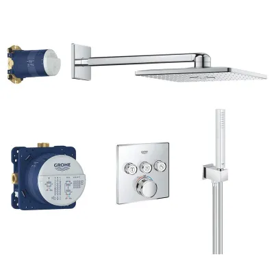 Grohtherm SmartControl Set doccia Rainshower SmartActive 310 Cube 34706000