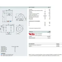 Ariston PRO1 R 100 V Scaldacqua elettrico murale ad accumulo Verticale, 100 litri 3201919