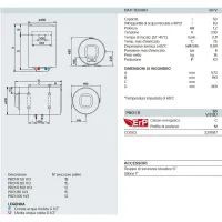 Ariston PRO1 R 50 V Scaldacqua elettrico murale ad accumulo Verticale 50 litri 3201917