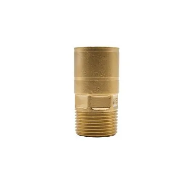 Raccordo ottone a pressare gas DN12 x 1/2" M A03-0020-06624