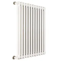 Ardesia radiatore tubolare 2 colonne 8 elementi h.900 - colore bianco RAL9016 - completo di tappo cieco e riduzioni da 3/8" 3541700058689