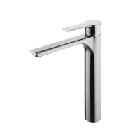 Miscelatore lavabo alto, 2 tubi di alimentazione, portata massima a 3 bar: 5 l/m, scarico click clack in ottone 1"1/4 F3131_HCR.K