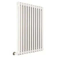 Ardesia radiatore tubolare 2 colonne 16 elementi h.750 - colore bianco RAL9016 - Allacciamento dal basso 3541700049946