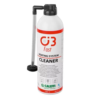 C3 FAST CLEANER. Rimuove fango, calcare e detriti. Dosaggio: 0,4 litri di prodotto ogni 150 litri di acqua nell'impianto. 570915