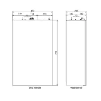 Baxi LUNA Air 24 Caldaia a condensazione murale per riscaldamento e produzione istantanea di ACS da esterno A7736261