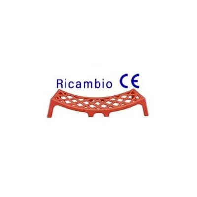 Art.250 Sostegno per tubazione flessibile polipropilene rosso per DN45 (ricambio CE) 0914.250