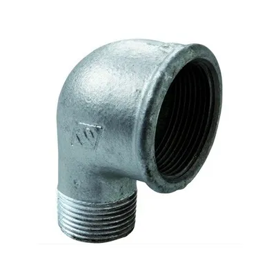 92R - Curca a gomito RIDOTTO 90° 1" F x 3/4" M in ghisa zincata 09205054