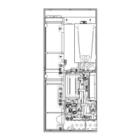 Baxi CSI IN 8 ALYA H WI-FI sistema ibrido con integrazione caldaia (24 kW), pompa di calore monofase 8 kW, bollitore 150 litri, e pannello di comando remoto A7818085