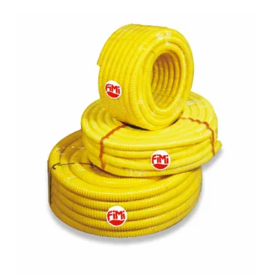 Guaina autoestinguente in PVC Spirogas Ø 35mm (Prezzo a metro - ordine minimo rotolo da 25 m) 05035