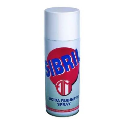 SIBRIL SPRAY 400 ml, lucidante per superfici metalliche 06207