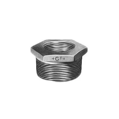 241 - Riduzione zincato maschio - femmina MF 1/2" x 3/8" in ghisa zincata 24125032