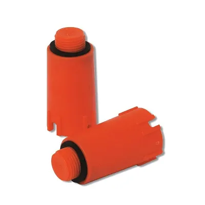 Tappo prova impianti rosso con guarnizione 1/2" 641801RS1/2