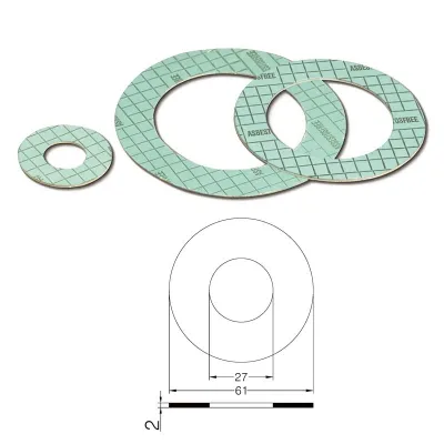 Guarnizione per flange PN 10/16 DN 20 asbestosfree mm.2 102700AV20