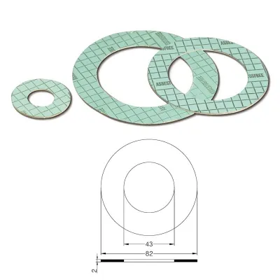 Guarnizione per flange PN 10/16 DN 32 asbestosfree mm.2 102700AV32