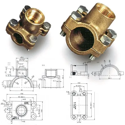 Presa acqua rapida per tubi 1"1/2 780100OL11/2