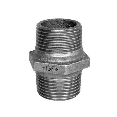 281 - Nipples - Nipplo DS 3/4" in ghisa zincata 28105004