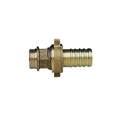 Raccordo diritto 3/4" x 20 per pompa tipo excelsior, sabbiato E0166S68