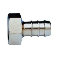 Raccordo portagomma a femmina 3/8", nichelato G0659N03