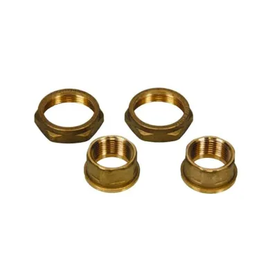 Dab Pumps Kit raccordi bocchettoni in ottone 1/2" F per circolatori e pompe in linea 547121120