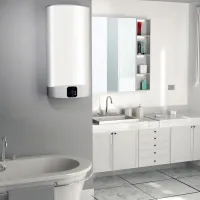 Ariston VELIS EVO 100 Scaldacqua elettrico murale doppio serbatoio ad accumulo, ultracompatto multiposizione 3626147