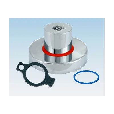 Kit cappuccio cromato 1/2" - 1" per INCAS E-V-M Art. 1680 - 1684 - 1686 - 1687 - 1640 K205C204