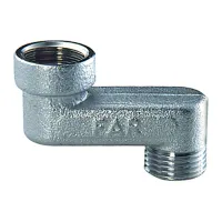 5560 - Raccordo eccentrico, attacchi femmina-maschio - Misura 1/2" x 1/2" - Interasse 1 cm 5560 112