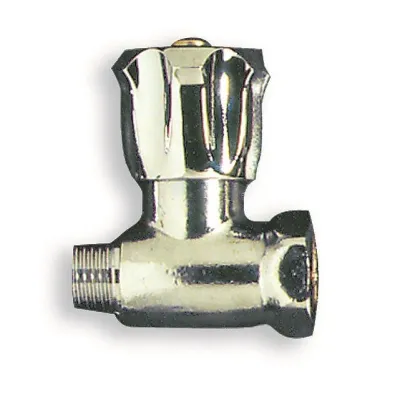 Rubinetto per scaldabagno / scaldacqua in ottone cromato MF 1/2" x 1/2" 645901OC1/2