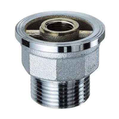 8300 - Raccordo cromato in ottone stampato per Art. 1450 -1550 - Sonda ø 12 - Misura 3/4" 8300 3412