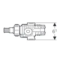 Rubinetto a galleggiante 3/8" Tipo 380 240.784.00.1