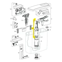 Geberit campana cassetta esterna 240.428.00.1