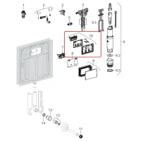 Kit di adattamento placche Geberit di vecchia generazione 242.351.00.1