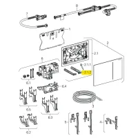 Set perni di comando e distanziali senza attrezzi 241.874.00.1