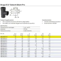 Braga 87,5° Geberit Silent-Pro ø50 x 50 mm 393.248.14.1