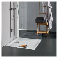 Geberit 45 piatto doccia quadrato 80x80 cm, colore bianco finitura lucido 550.048.00.1