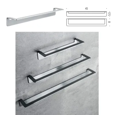 Colombo Design OVER porta salvietta L.45 cm, finitura satinato (fissaggio biadesivo) B70100SS