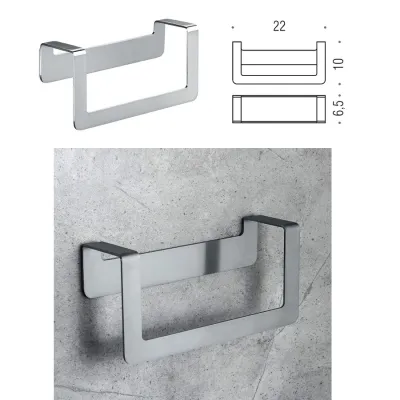 Colombo Design OVER porta salvietta ad anello, finitura satinato (fissaggio biadesivo) B70310SS