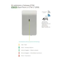 Baxi MAGO Cronotermostato modulante con Wi-Fi integrato + kit adattatore GTW16 (OpenTherm e ON/OFF) 7652303