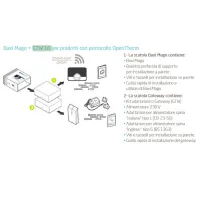 Baxi MAGO Cronotermostato modulante con Wi-Fi integrato + kit adattatore GTW16 (OpenTherm e ON/OFF) 7652303