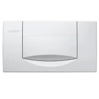 Geberit placca di comando con tasto singolo colore bianco 115.222.11.1