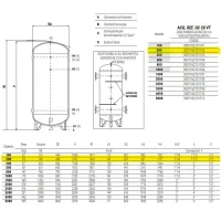 GC 20 VT serbatoio accumulatore verticale ø450 acqua refrigerata 200 litri 3001162131102
