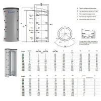 Puffer HE VT Puffer - serbatoio termoaccumulatore per acqua di riscaldamento 600lt 3251162312504