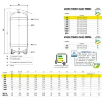 R/C GB VT serbatoio verticale ø460 acqua refrigerata 100 litri 3001162310501