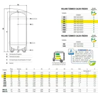 R/C GB VT serbatoio verticale ø610 acqua refrigerata 300 litri 3001162310503