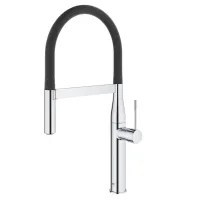 Grohe Essence new miscelatore monocomando per lavello, con doccetta professionale, finitura cromo 30294000