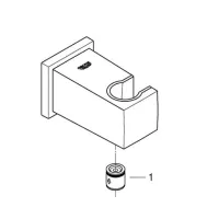 Grohe Euphoria Cube raccordo erogatore finitura cromo 26370000